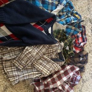 7 - dress shirts - 24 months